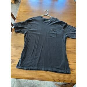 Stafford, crewneck, brown short sleeve T-shirt, men's size XXL